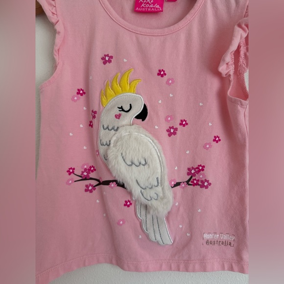 W.A.Jacobs Pink Bird Shirt, size 24 months - Picture 2 of 6
